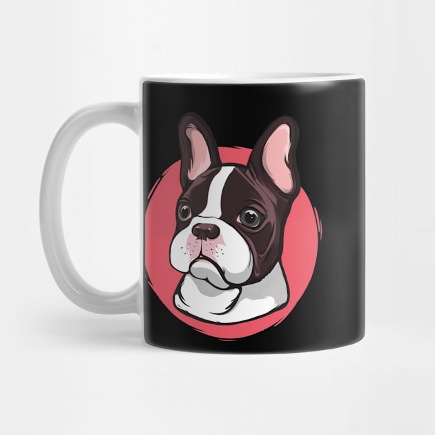 French bulldog, Frenchie 28 by Collagedream